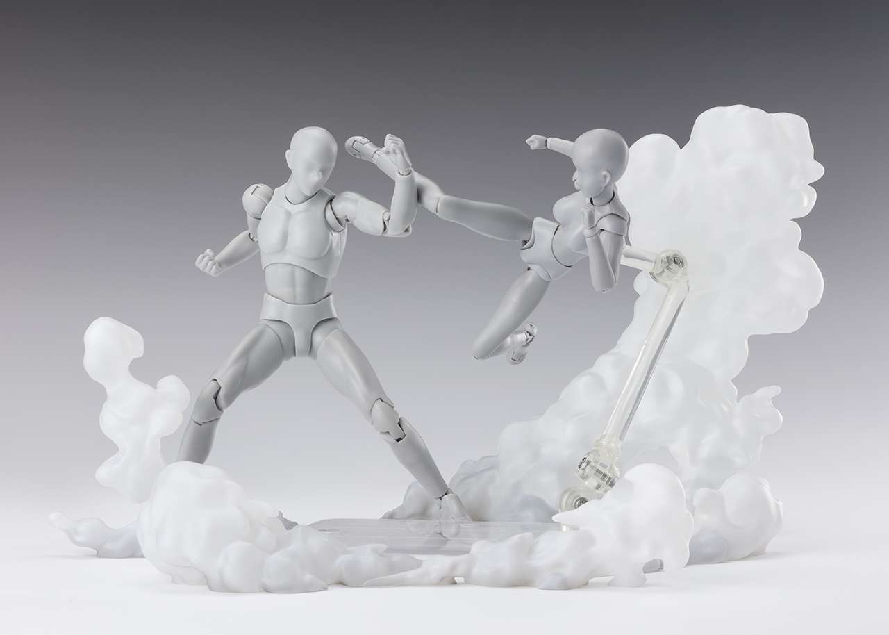 [PRZEDSPRZEDAŻ] Tamashii Effect:  Accessory Smoke White Version for S.H.Figuarts