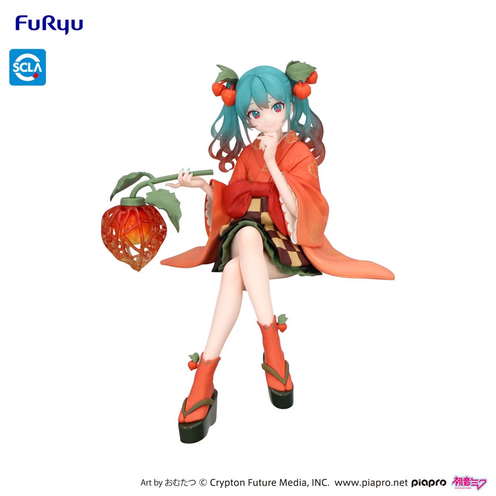Hatsune Miku: Flower Fairy Winter Cherry - Noodle Stopper   15 cm