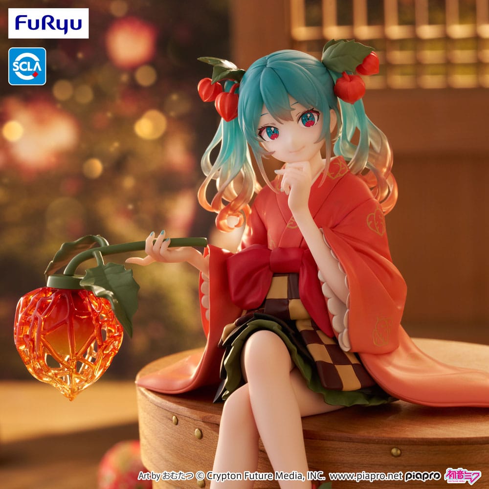 Hatsune Miku: Flower Fairy Winter Cherry - Noodle Stopper   15 cm