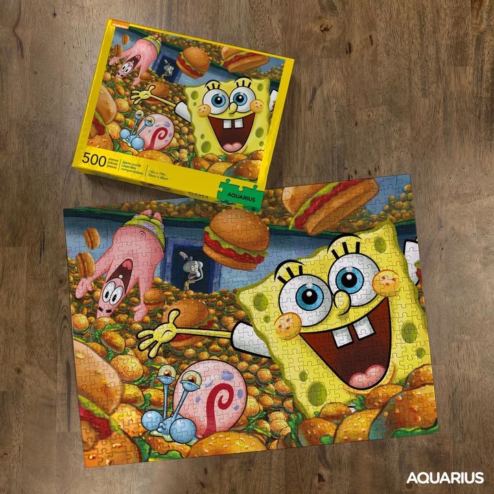 Puzzle SpongeBob: Krabby Patties (500)