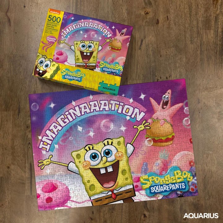 Puzzle SpongeBob: Imaginaaation (500)