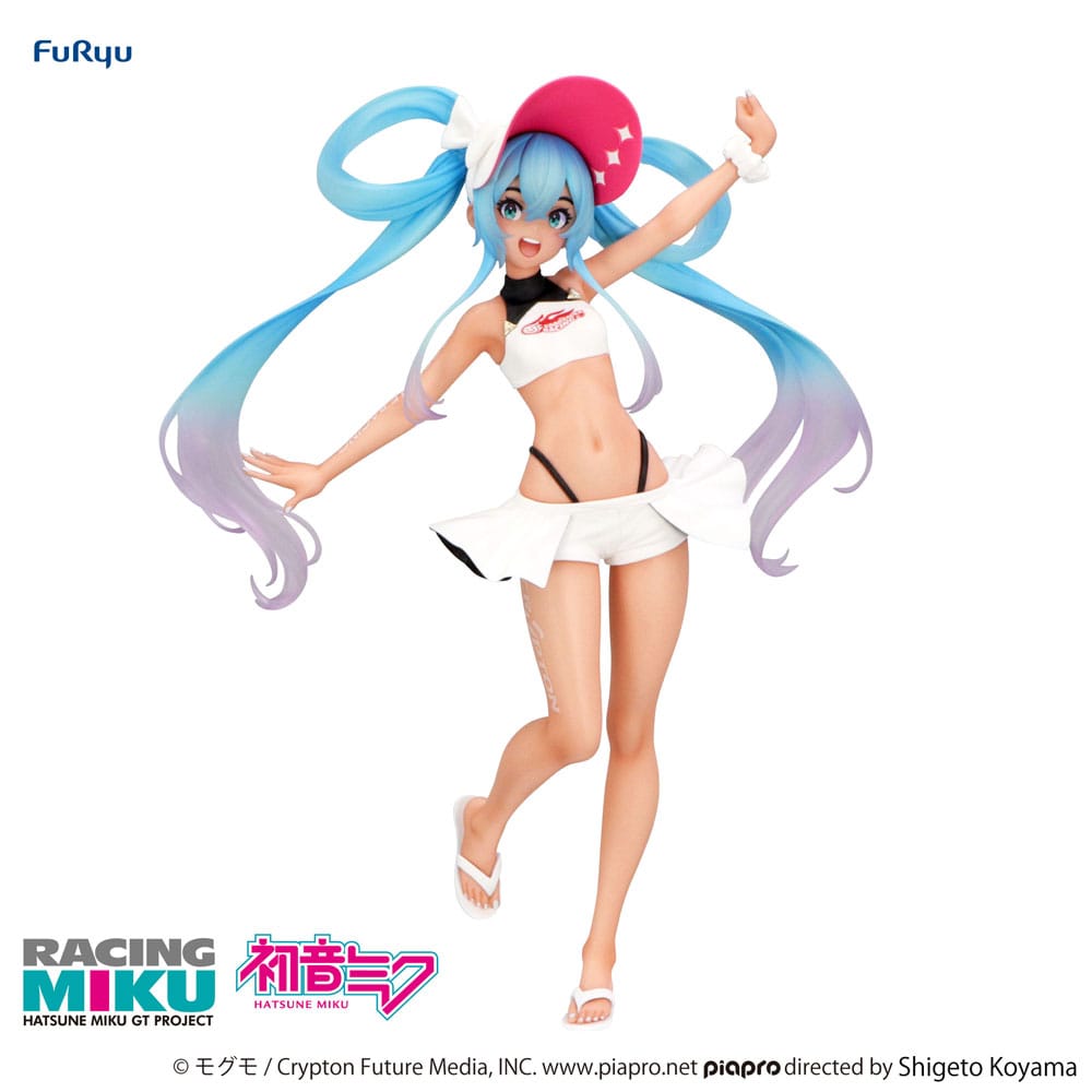 Hatsune Miku: Racing Miku 2024 Summer Holiday Ver.-  GT Project Trio-Try-iT 23 cm