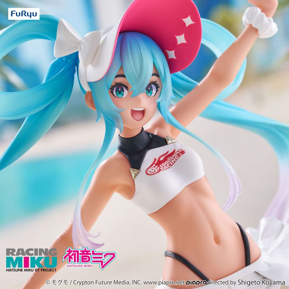 Hatsune Miku: Racing Miku 2024 Summer Holiday Ver.-  GT Project Trio-Try-iT 23 cm