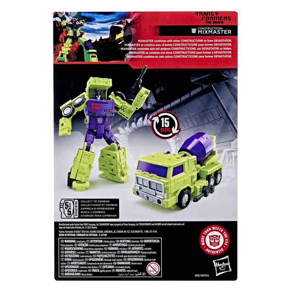 Transformers: Constructicon Mixmaster - Studio Series Voyager Class The 14 cm