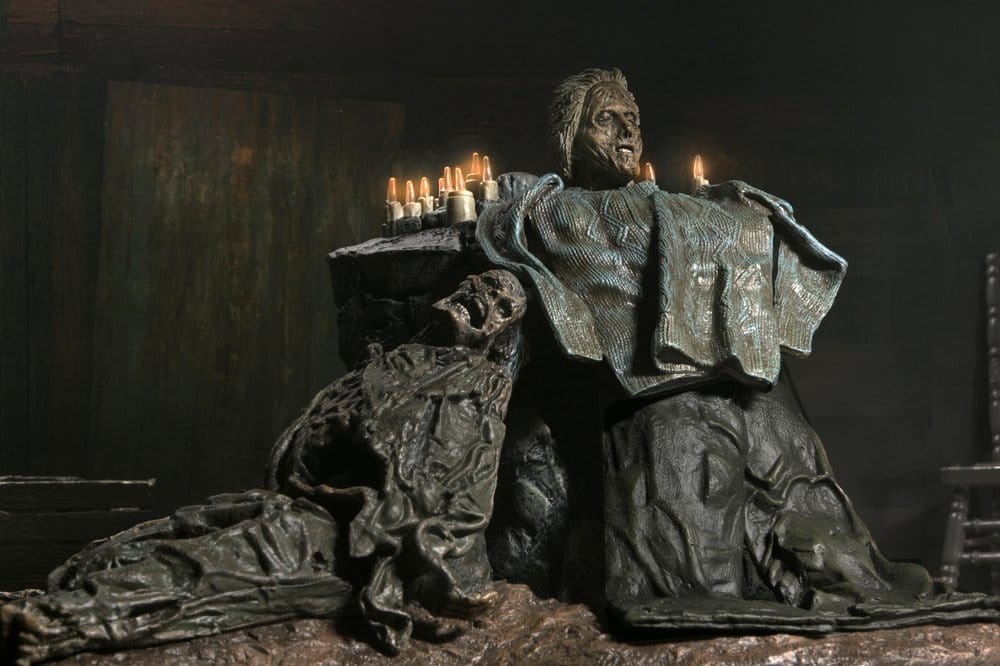 [PRZEDSPRZEDAŻ] Friday the 13th: The Game Diorama Trenchcoat with Spikes Inferno Room Deluxe Set