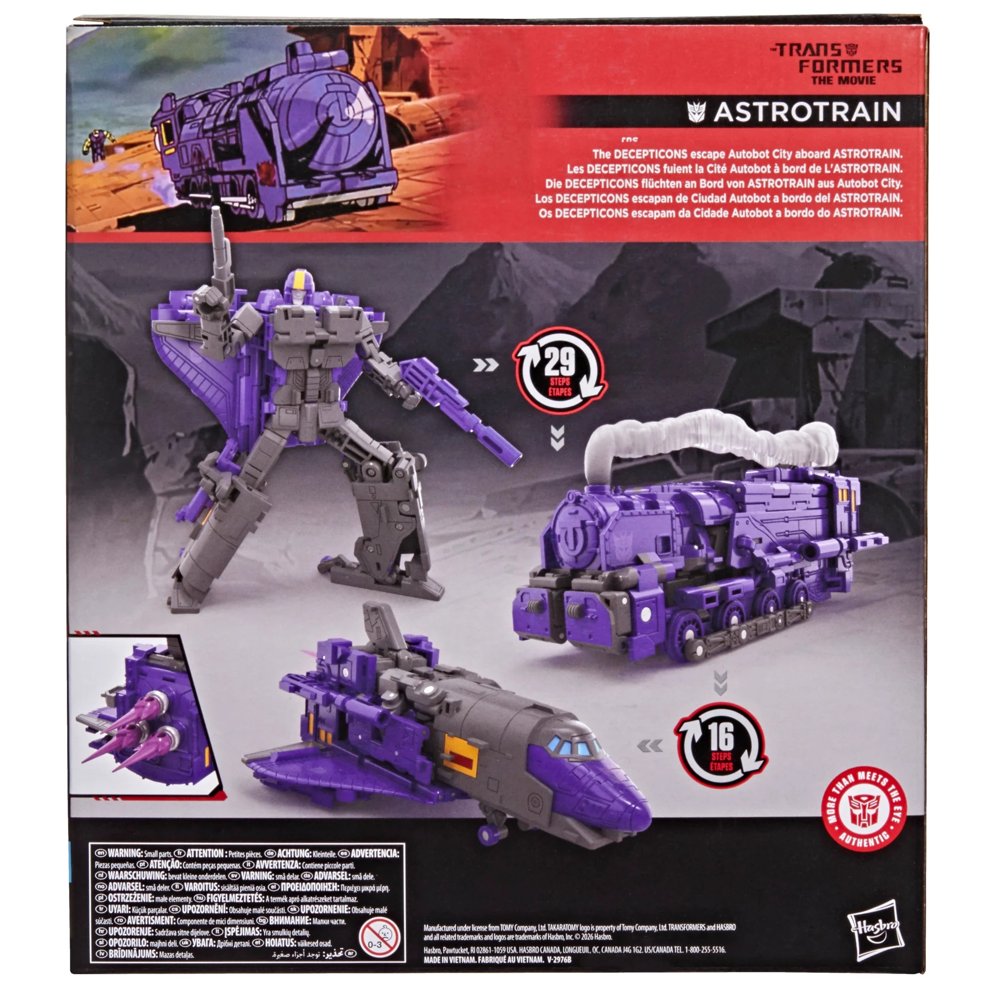[PRZEDSPRZEDAŻ] Transformers: Astrotrain - Studio Series 17 cm