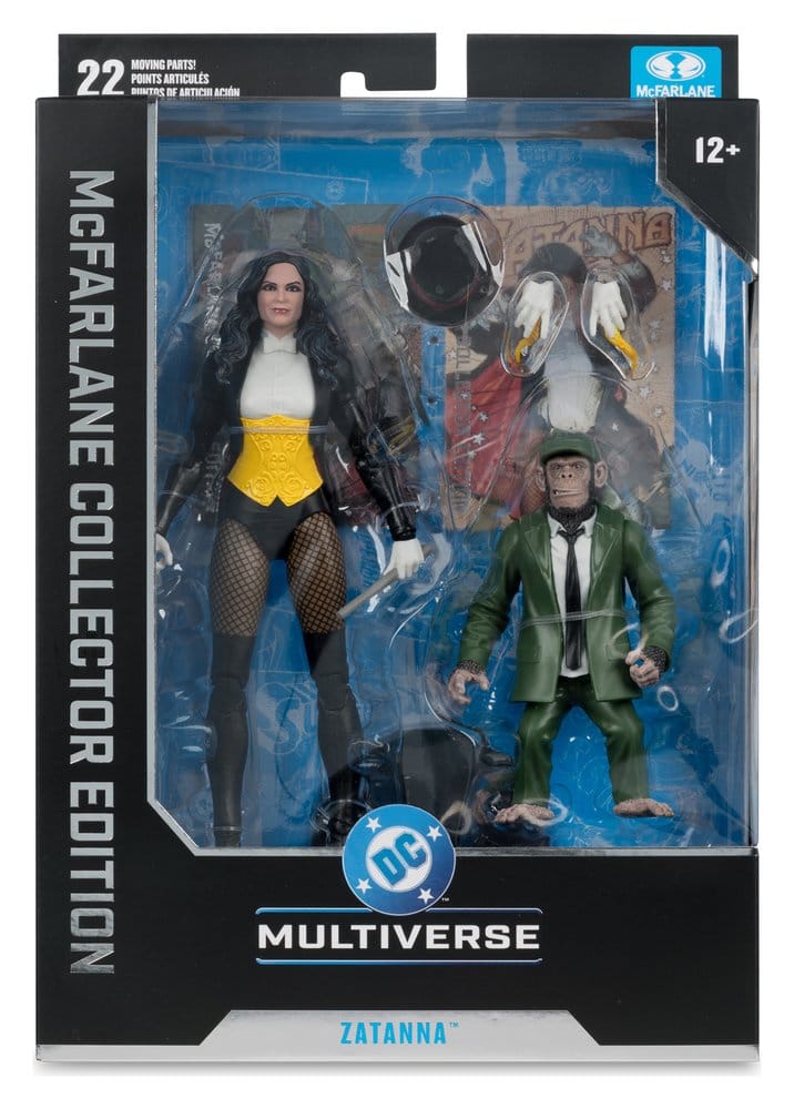 Zatanna with Detective Chimp - Collector Edition #53 (DC Classic) 7in 18 cm
