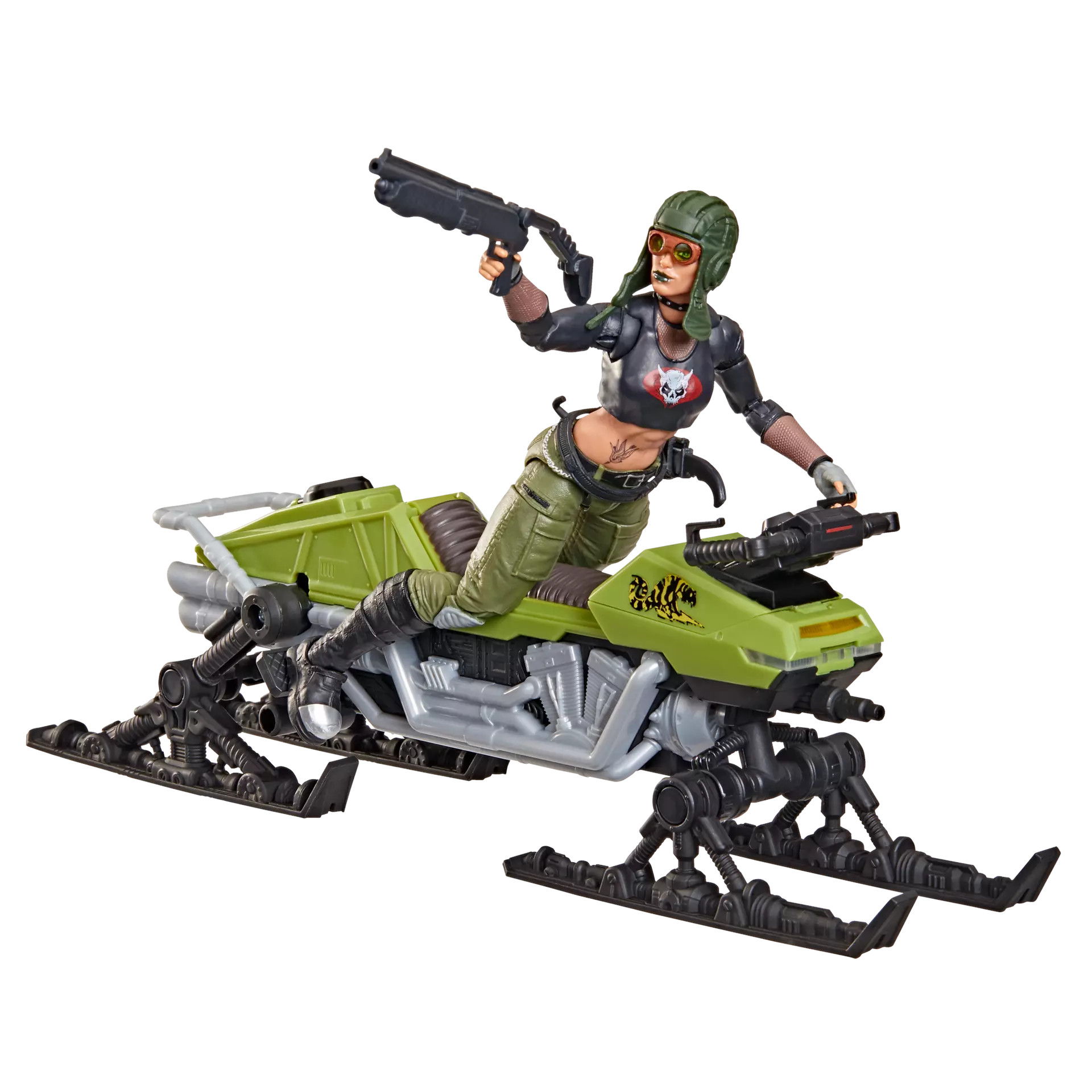 [PRZEDSPRZEDAŻ] G.I. Joe Classified Series #194, Zanya and Dreadnok Chameleon (Swamp Skier) Vehicle 15 CM