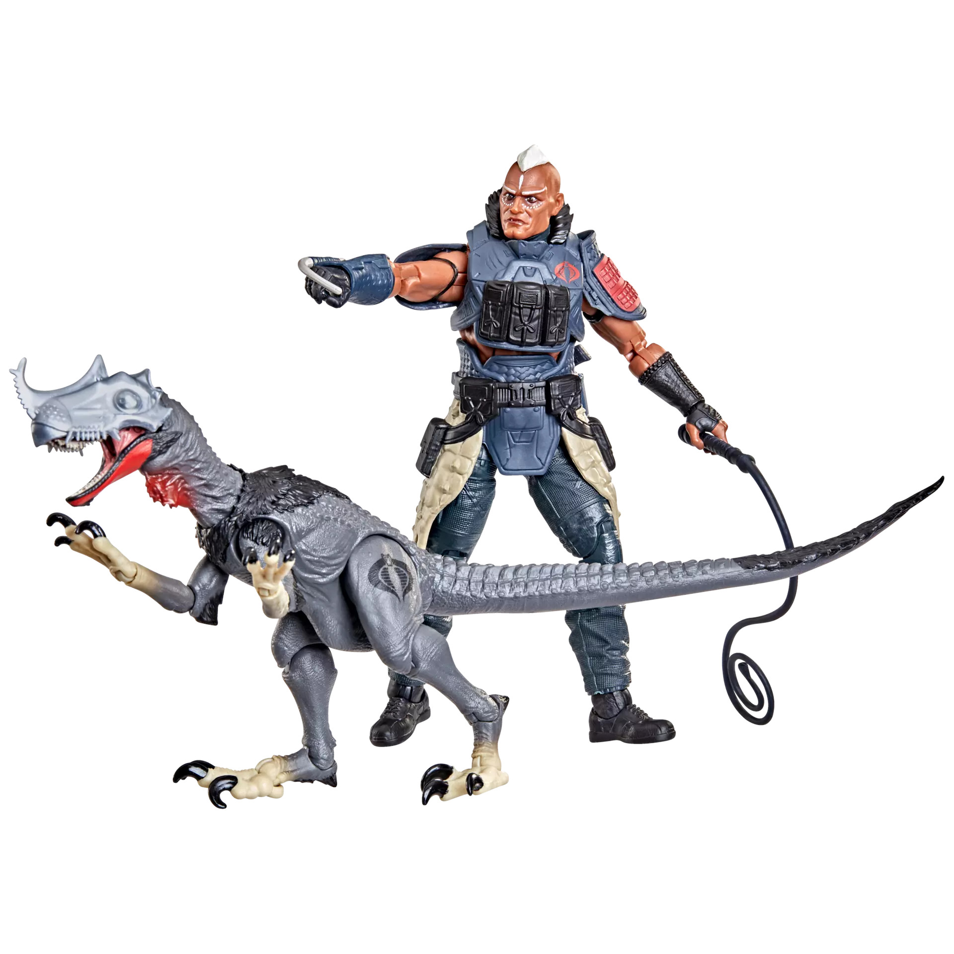 [PRZEDSPRZEDAŻ] G.I. Joe Classified Series #196, Professor Rottclaw & Cobra Deinonychus 15 cm