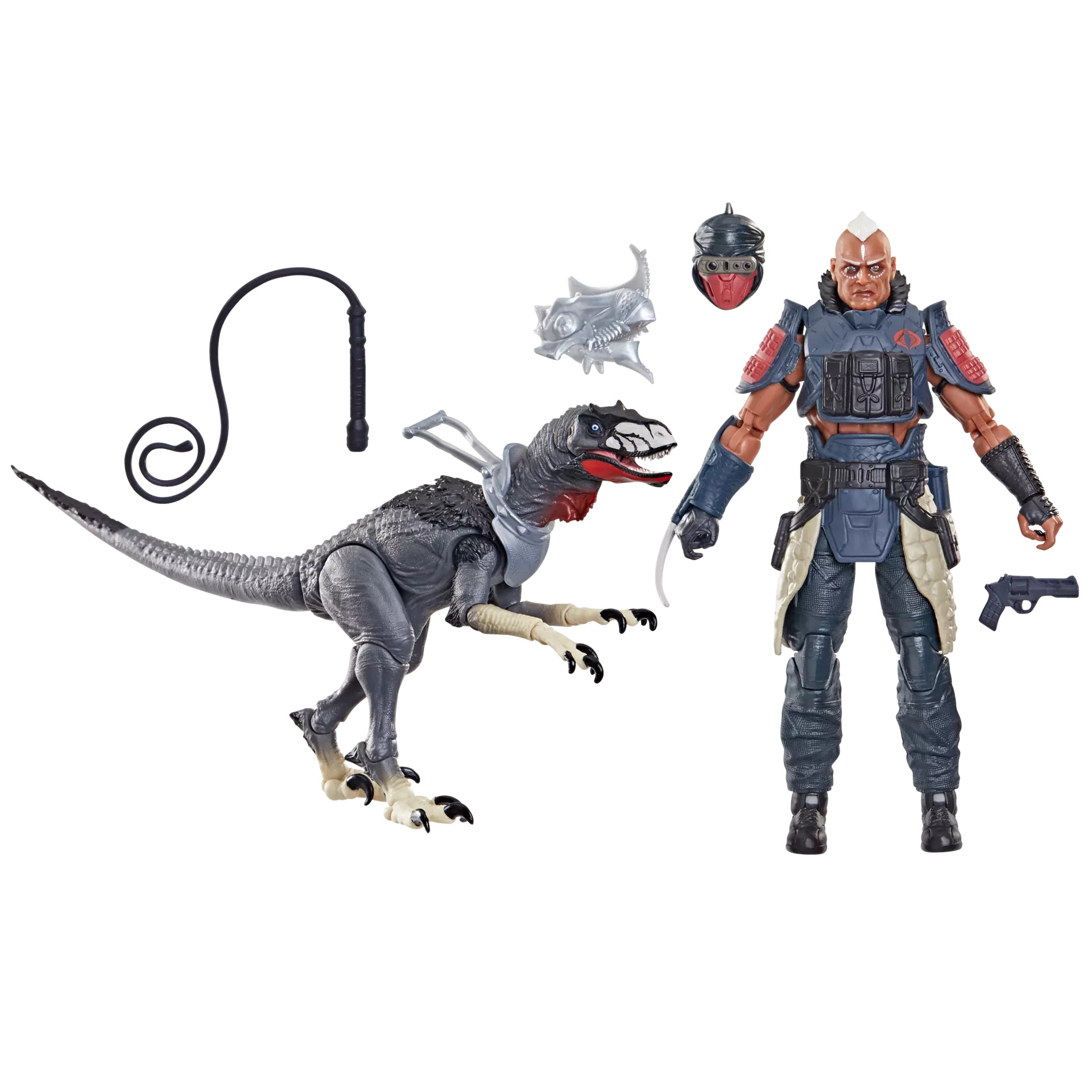 [PRZEDSPRZEDAŻ] G.I. Joe Classified Series #196, Professor Rottclaw & Cobra Deinonychus 15 cm