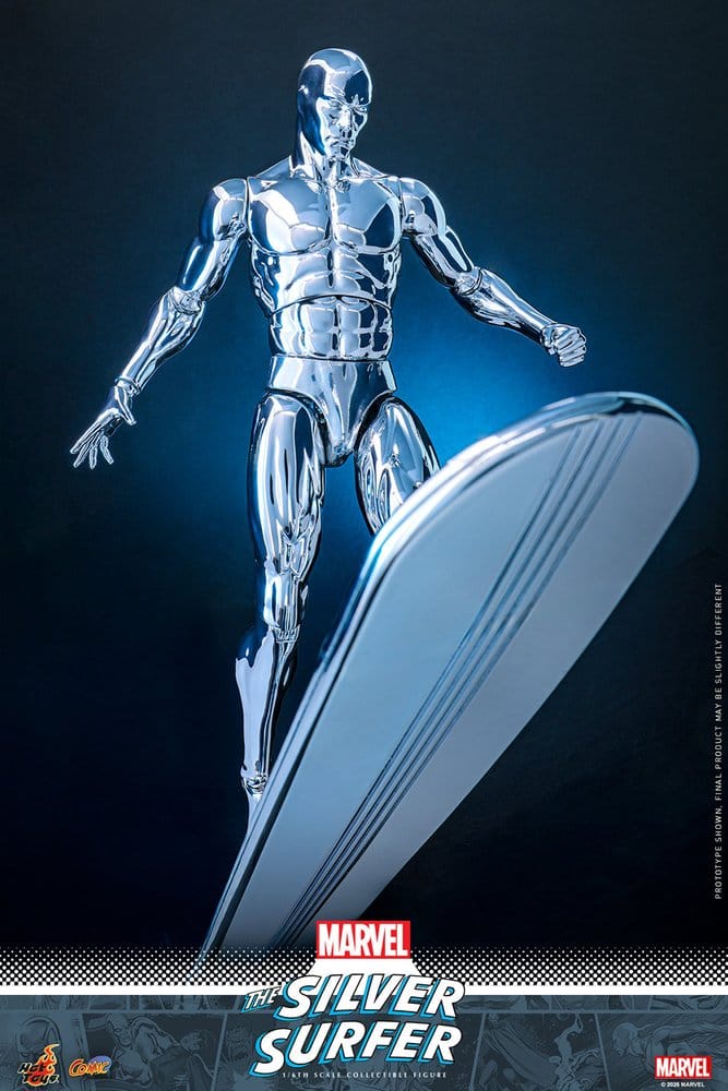 [PRZEDSPRZEDAŻ] Marvel Action Figure 1/6 Silver Surfer 32 cm