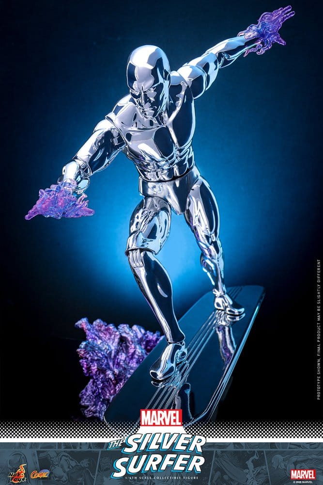 [PRZEDSPRZEDAŻ] Marvel Action Figure 1/6 Silver Surfer 32 cm
