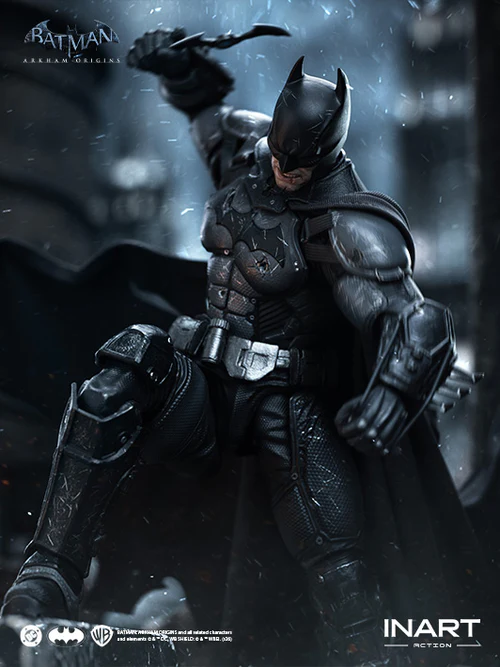 [PRZEDSPRZEDAŻ] Batman Arkham Origins: Batman Battle Damaged Ver 1/12 18 cm