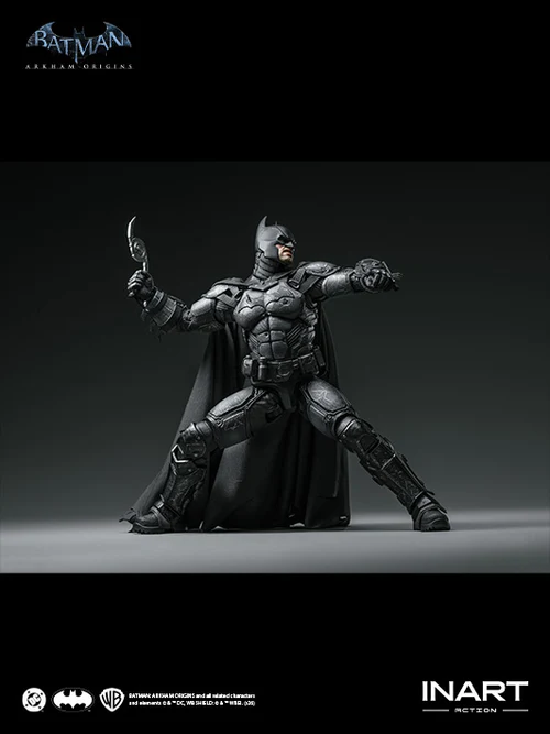 [PRZEDSPRZEDAŻ] Batman Arkham Origins: Batman Battle Damaged Ver 1/12 18 cm