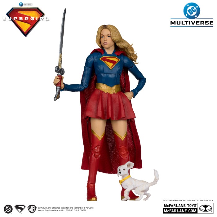 [PRZEDSPRZEDAŻ] Supergirl and Puppy Krypto (Supergirl Movie) Deluxe Theatrical Edition 18 cm