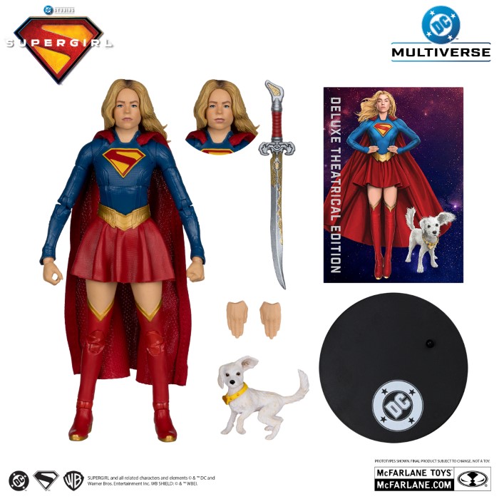 [PRZEDSPRZEDAŻ] Supergirl and Puppy Krypto (Supergirl Movie) Deluxe Theatrical Edition 18 cm