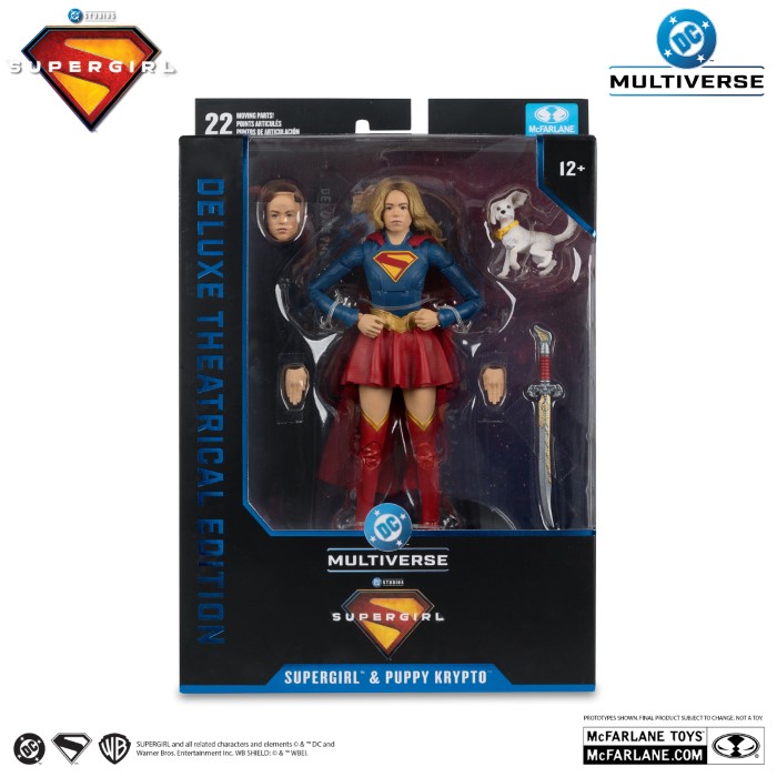 [PRZEDSPRZEDAŻ] Supergirl and Puppy Krypto (Supergirl Movie) Deluxe Theatrical Edition 18 cm