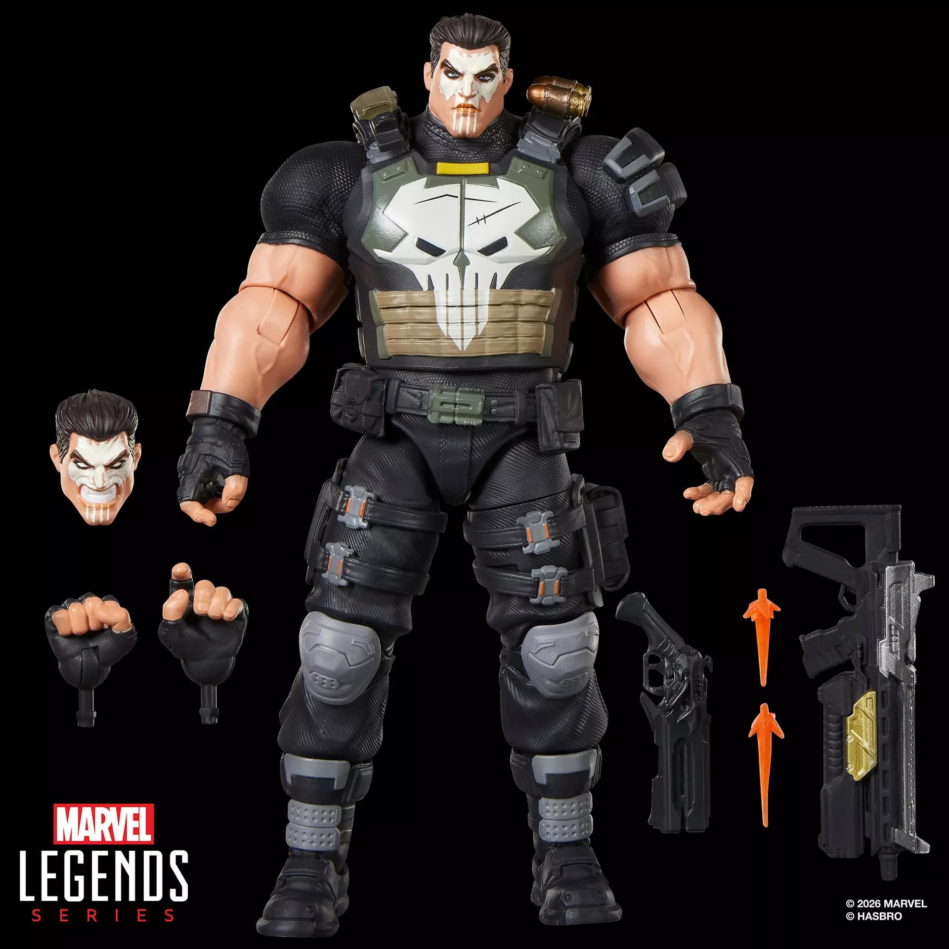 [PRZEDSPRZEDAŻ] Marvel Rivals: The Punisher - Marvel Legends Series 15 cm