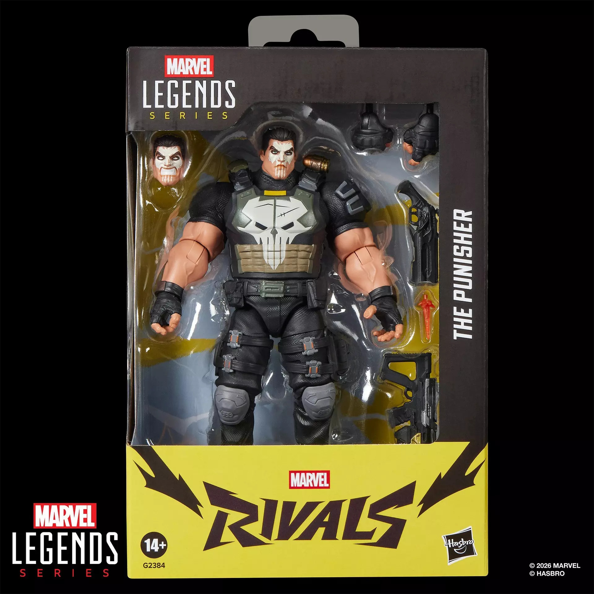 [PRZEDSPRZEDAŻ] Marvel Rivals: The Punisher - Marvel Legends Series 15 cm