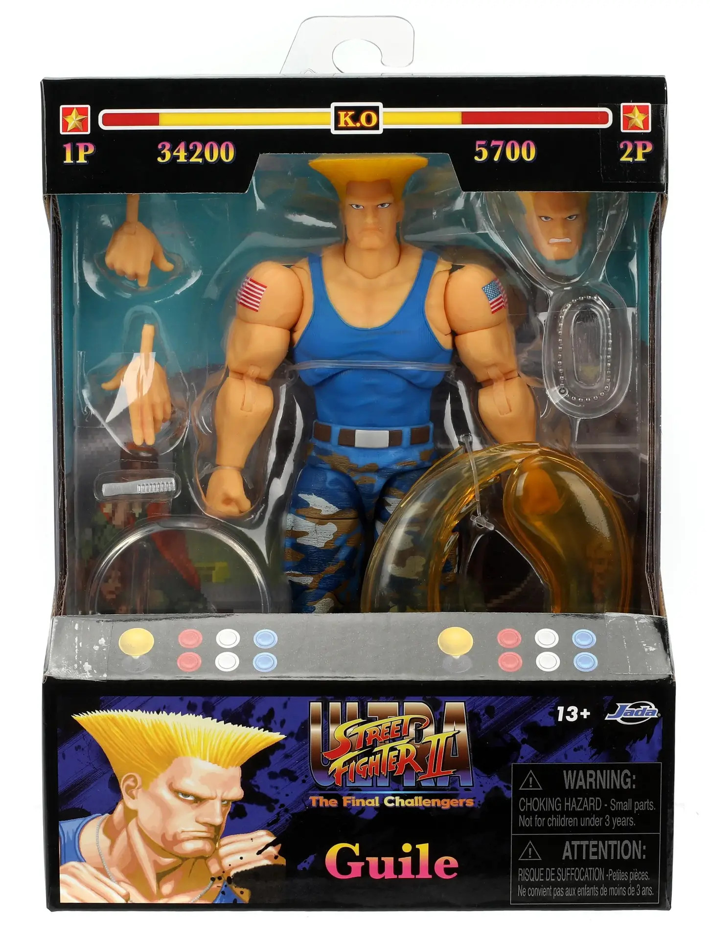 [PRZEDSPRZEDAŻ] Street Fighter 2: Guile Player 2 - 1/12 Deluxe Limited Edition 15 cm