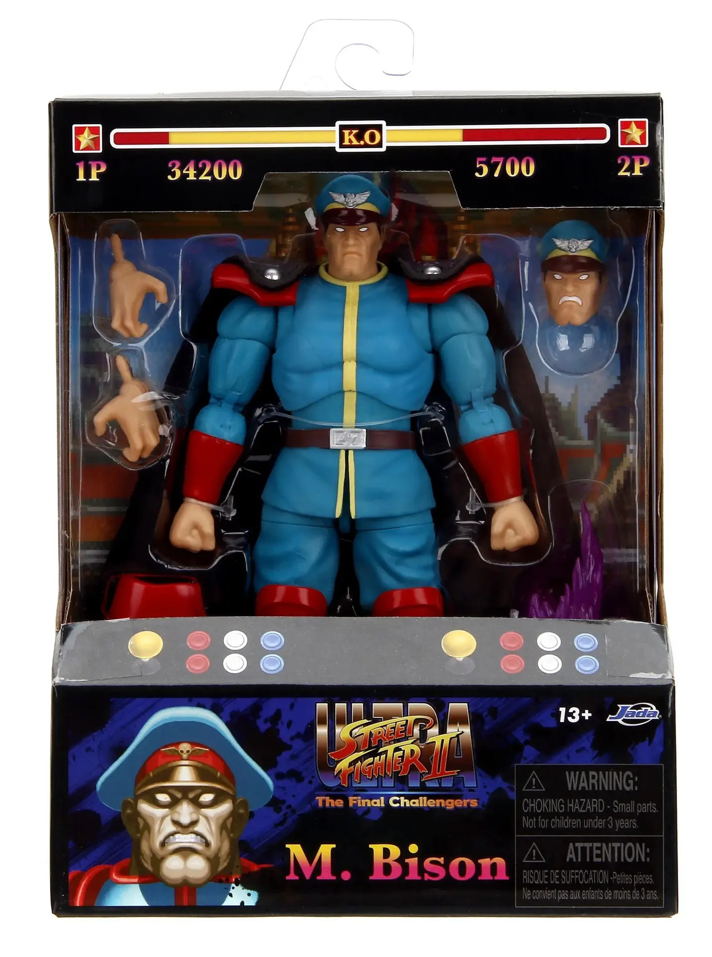 [PRZEDSPRZEDAŻ] Street Fighter 2: Mr Bison Player 2 - 1/12 Deluxe Limited Edition 15 cm