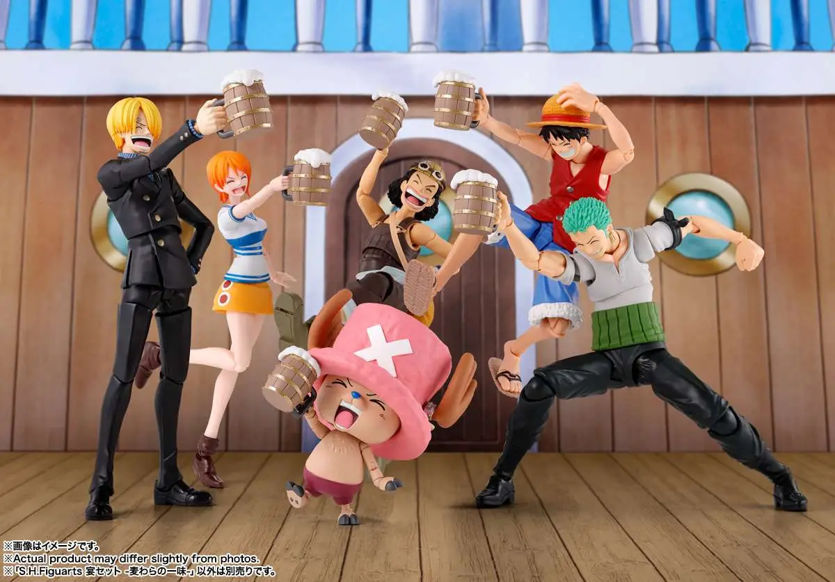 [PRZEDSPRZEDAŻ] One Piece: The Straw Hat Crew S.H.F Party Set