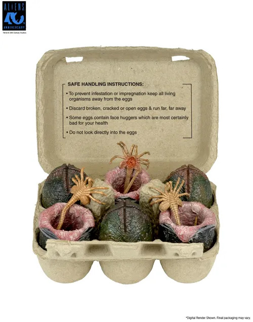 [PRZEDSPRZEDAŻ] Aliens 40th Anniversary: Alien Eggs 6 Accessory Pack