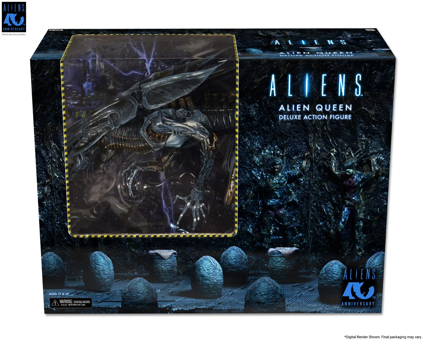 [PRZEDSPRZEDAŻ] Aliens 40th Anniversary: Alien Queen - Ultra Deluxe 37/75 cm