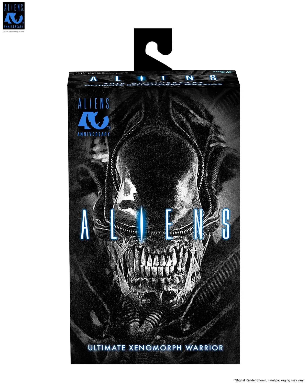[PRZEDSPRZEDAŻ] Aliens 40th Anniversary: Warrior Xenomorph Black - Ultimate 23 cm