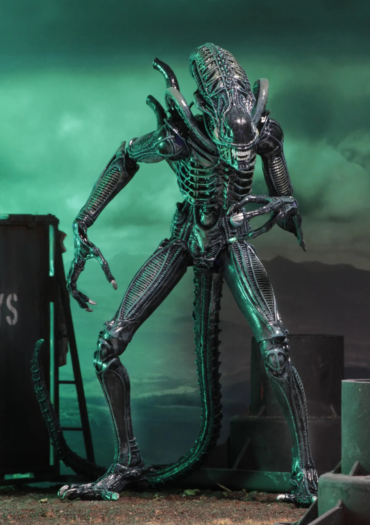 [PRZEDSPRZEDAŻ] Aliens: Alien Warrior Blue 1986 Ultimate 23 cm