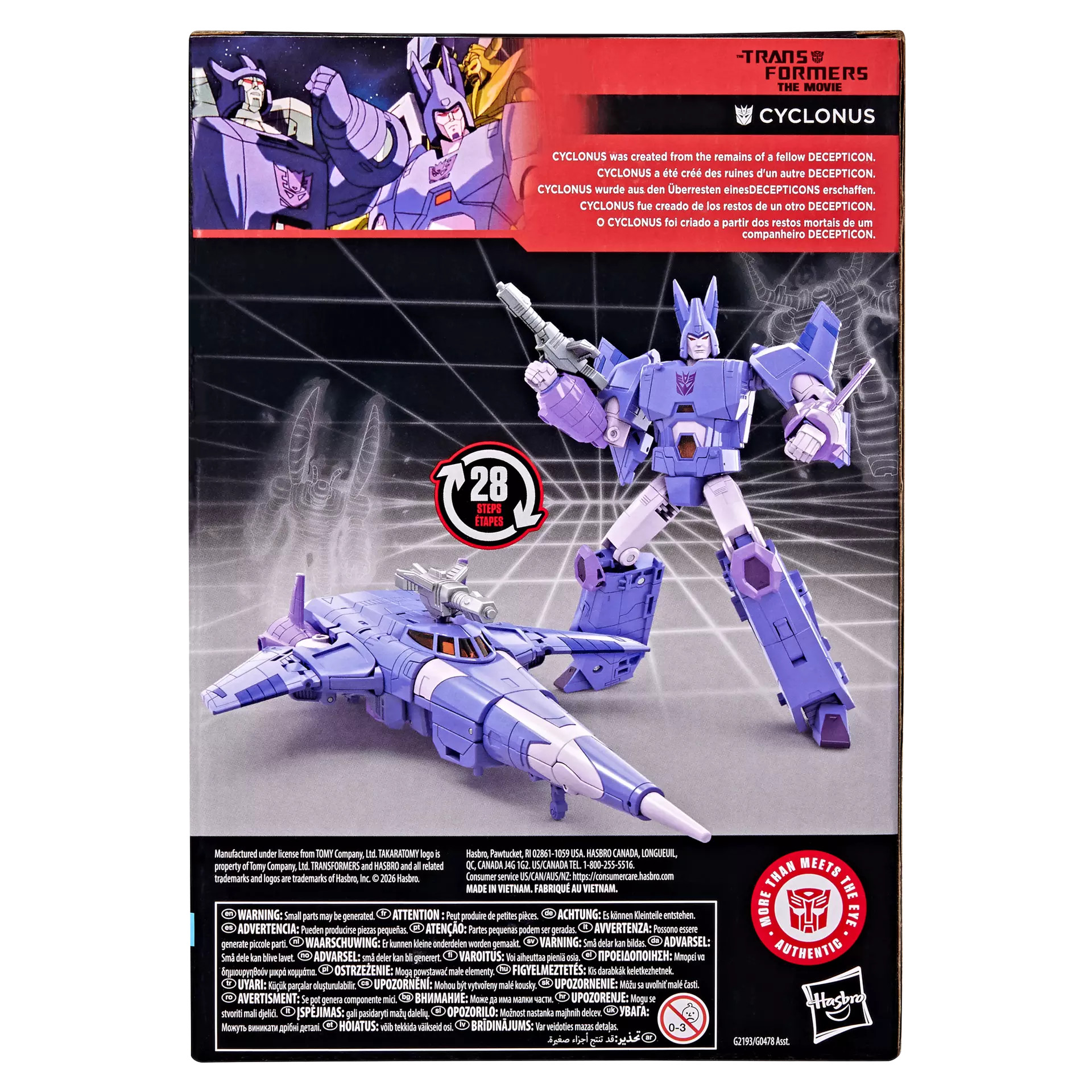 [PRZEDSPRZEDAŻ] Transformers: The Movie - Cyclonus - Voyager Class  Studio Series 20 cm