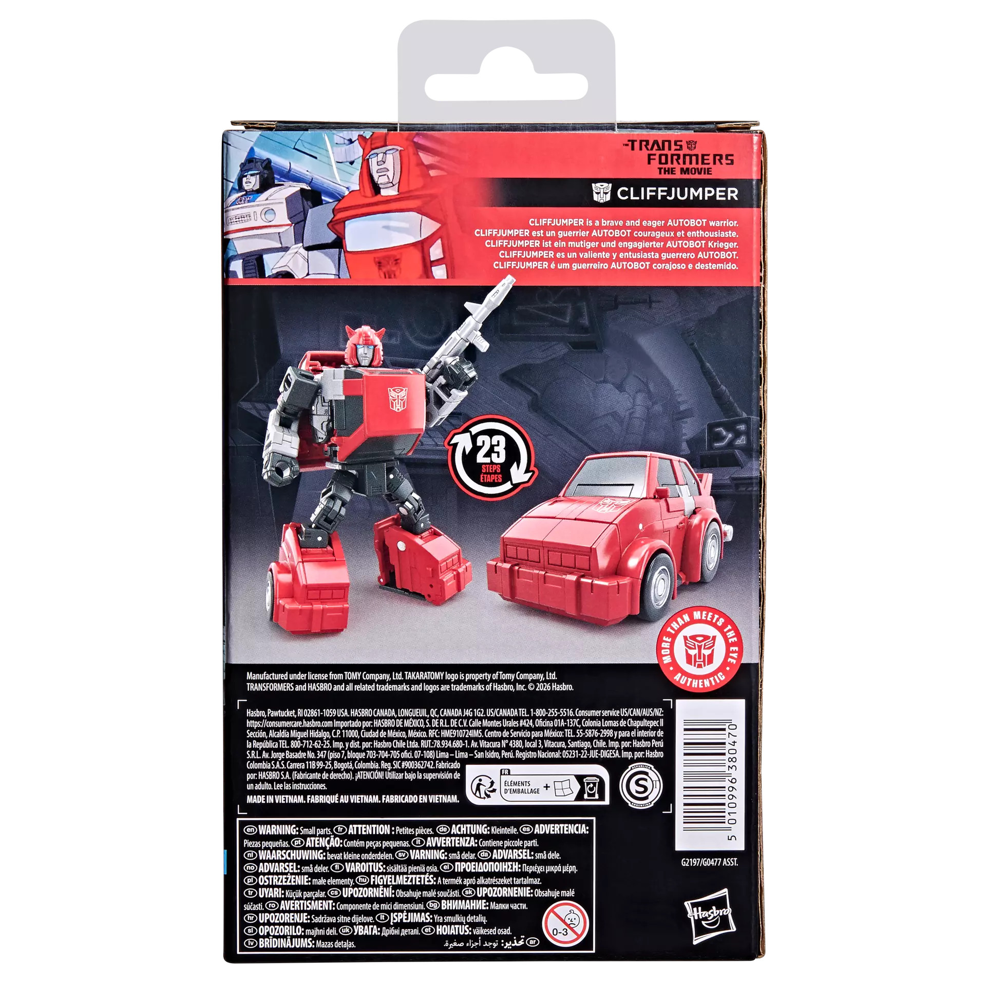 [PRZEDSPRZEDAŻ] Transformers: The Movie - Cliffjumper - Deluxe Class Studio Series r 10 cm