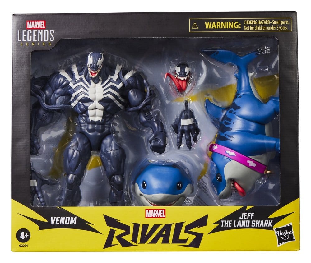 [PRZEDSPRZEDAŻ] Marvel Rivals: 2-Pack Venom & Jeff the Land Shark - Marvel Legends  15 cm