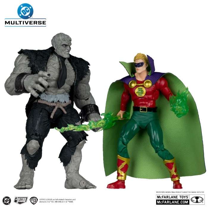 [PRZEDSPRZEDAŻ] Solomon Grundy vs Green Lantern (JSA) 2 Pak 18 cm