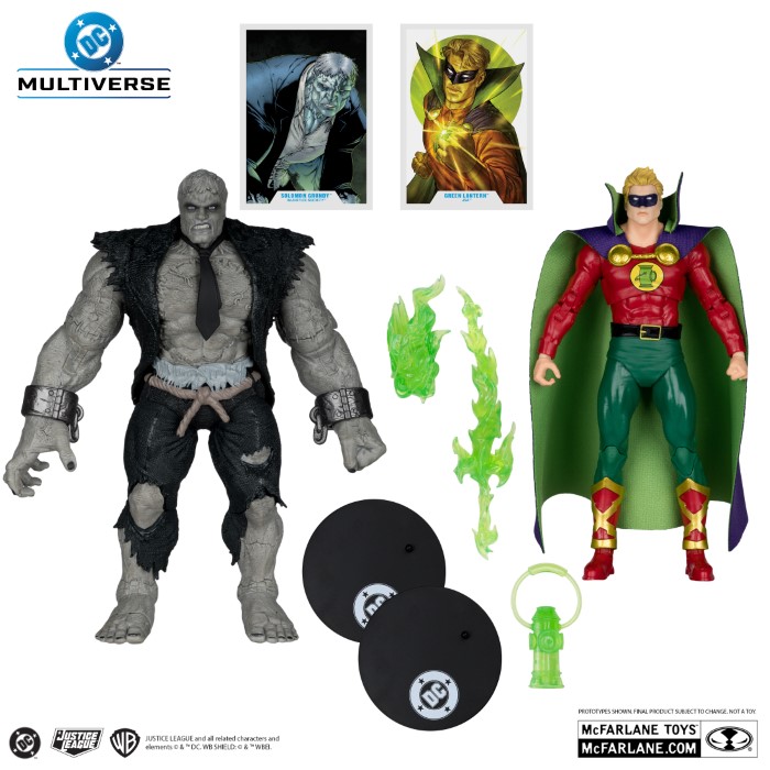 [PRZEDSPRZEDAŻ] Solomon Grundy vs Green Lantern (JSA) 2 Pak 18 cm