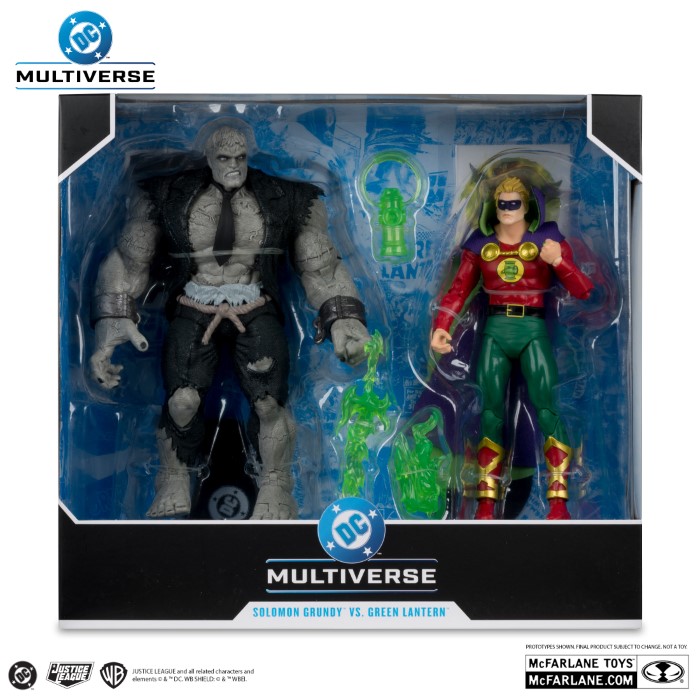[PRZEDSPRZEDAŻ] Solomon Grundy vs Green Lantern (JSA) 2 Pak 18 cm