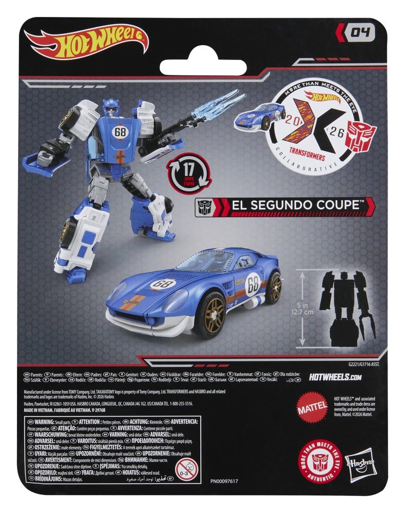 [PRZEDSPRZEDAŻ] Transformers: El Segundo Coupe - Collaborative Hot Wheels x 13 cm