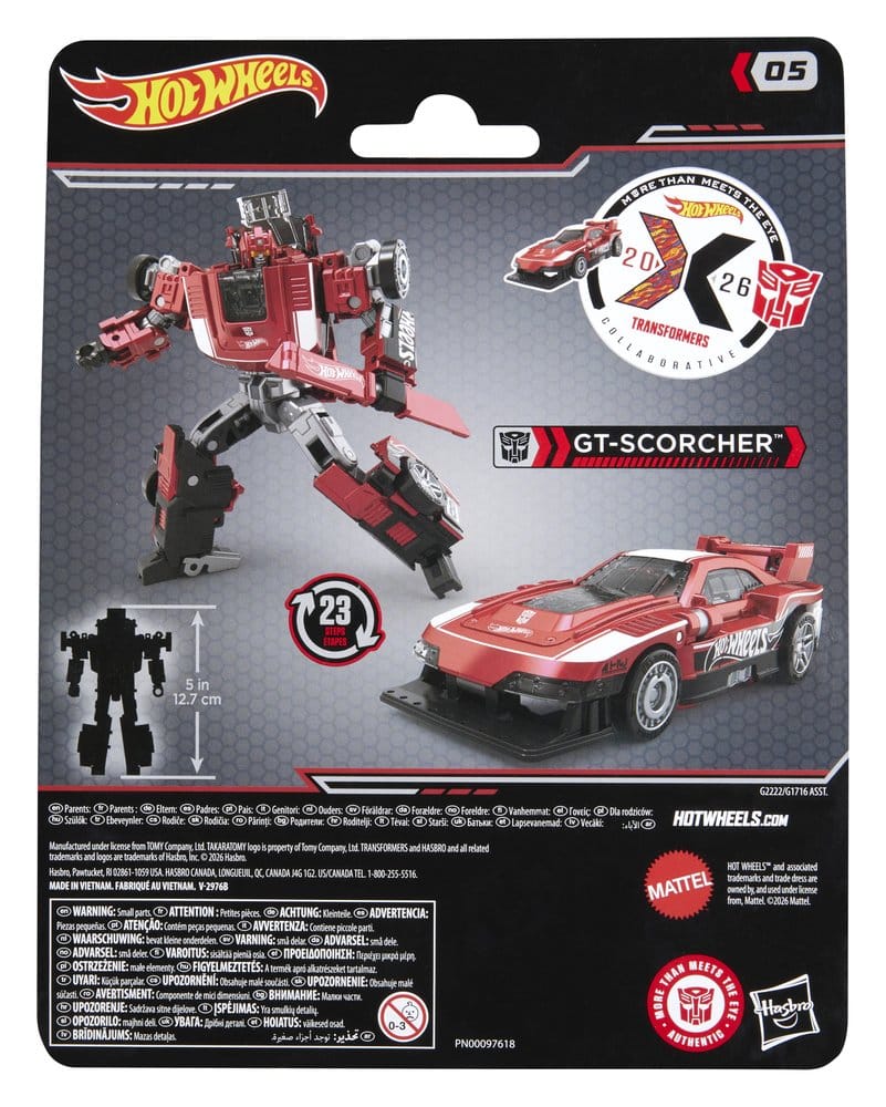 [PRZEDSPRZEDAŻ] Transformers: GT-Scorcher - Collaborative Hot Wheels 13 cm