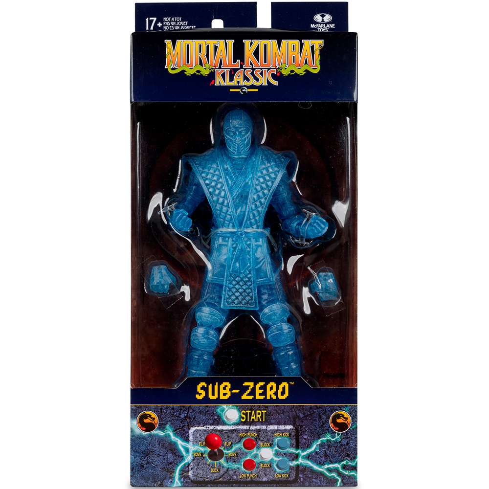 [PRZEDSPRZEDAŻ] Mortal Kombat Klassic: Sub-Zero (Ice Clone) 7in 18 cm