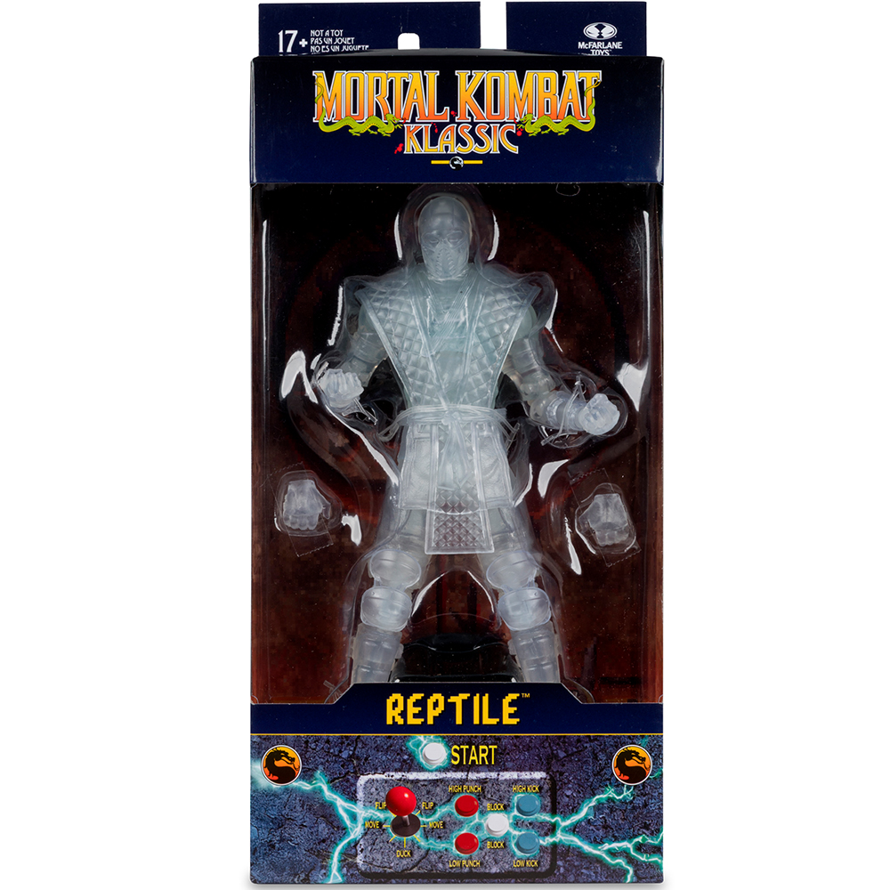 [PRZEDSPRZEDAŻ] Mortal Kombat Klassic: Reptile (Invisible) 7in 18 cm
