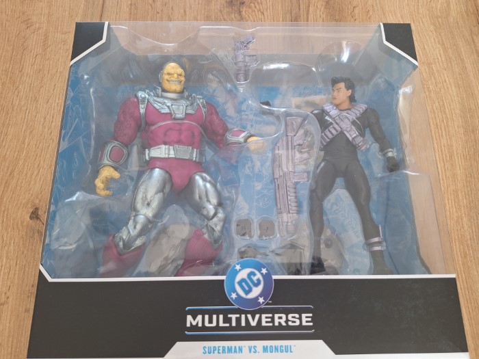[OUTLET] Superman vs Mongul 2-pak (Return of Superman) 18 cm