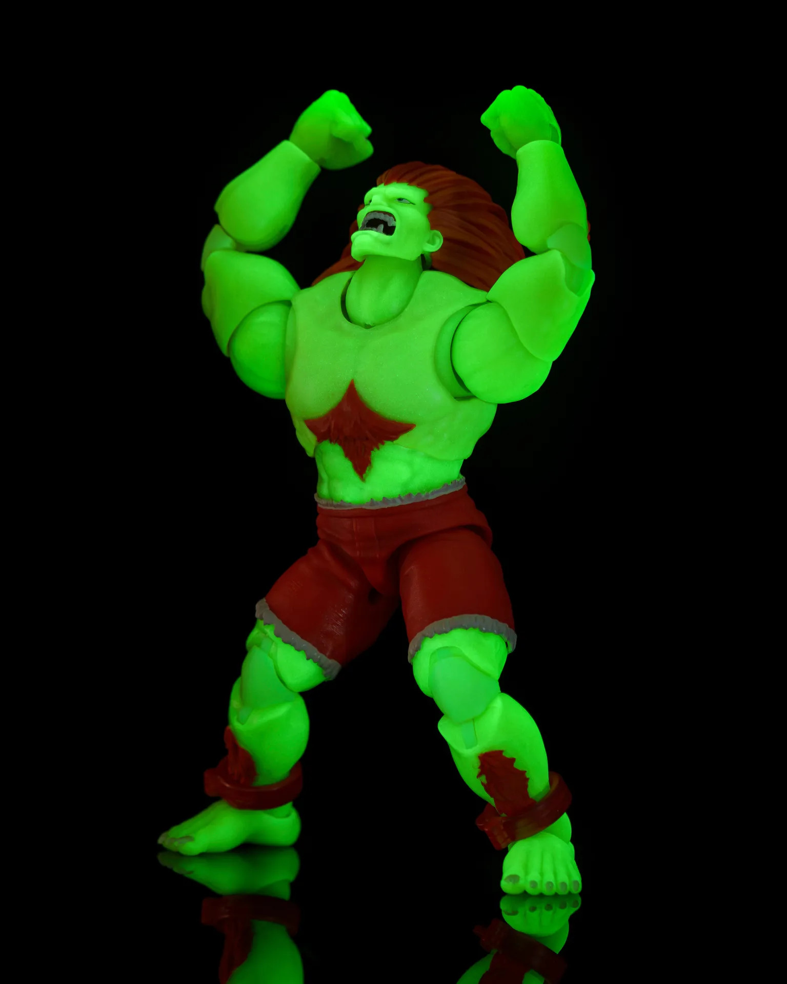 [PRZEDSPRZEDAŻ] Street Fighter II: Blanka Player 2 Świecący w ciemności Edycja Limitowana 16 cm