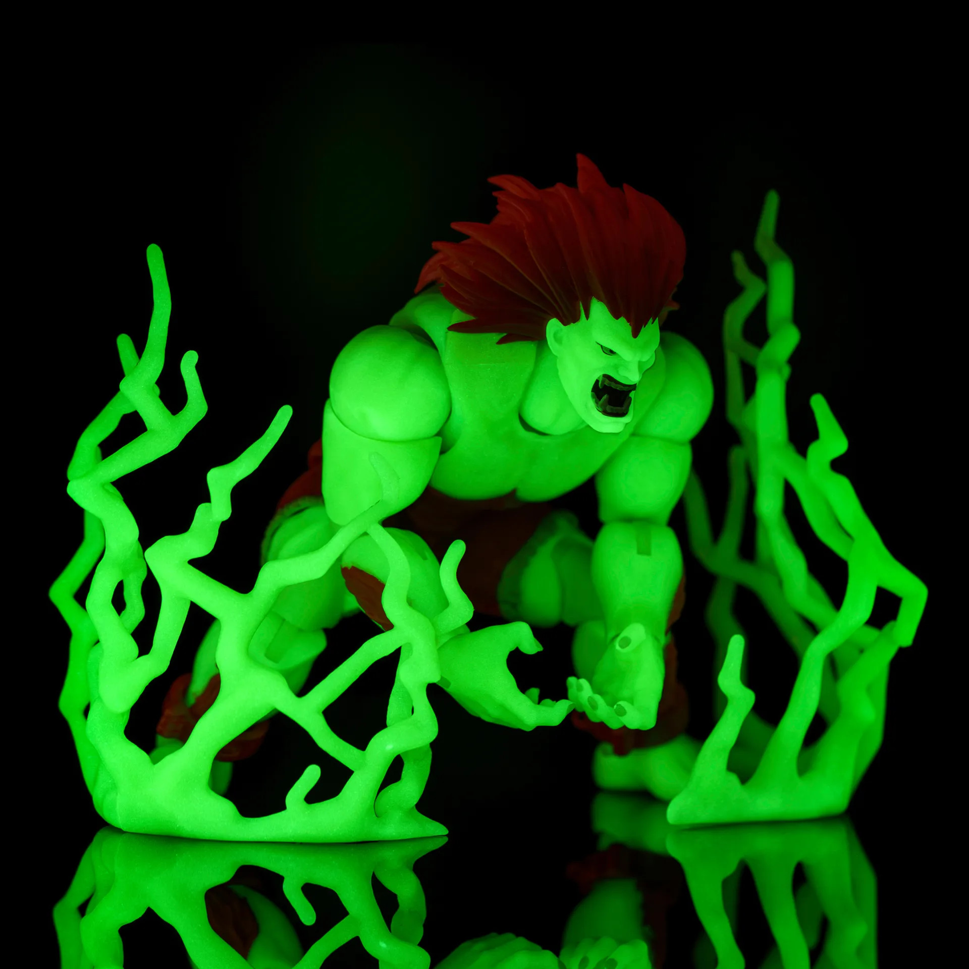 [PRZEDSPRZEDAŻ] Street Fighter II: Blanka Player 2 Świecący w ciemności Edycja Limitowana 16 cm
