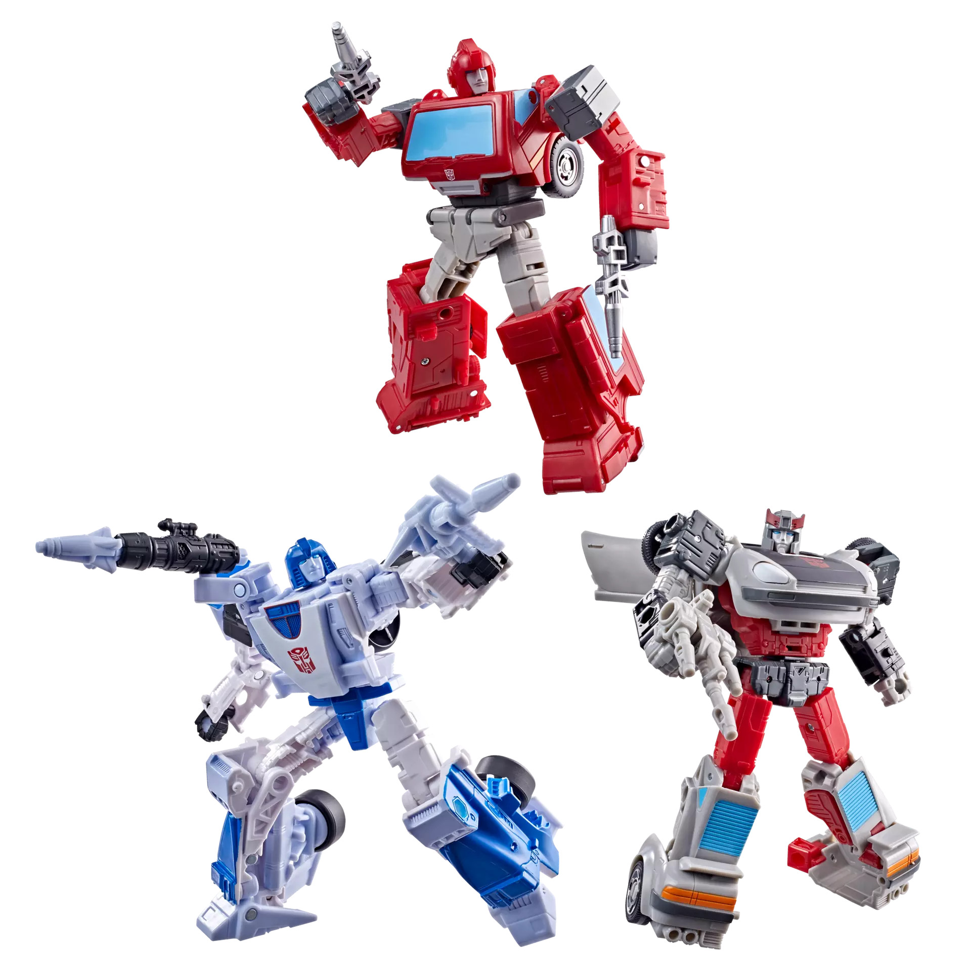 [PRZEDSPRZEDAŻ] Transformers: Mirage, Ironhide, and Bluestreak - Age of the Primes 13 -15cm