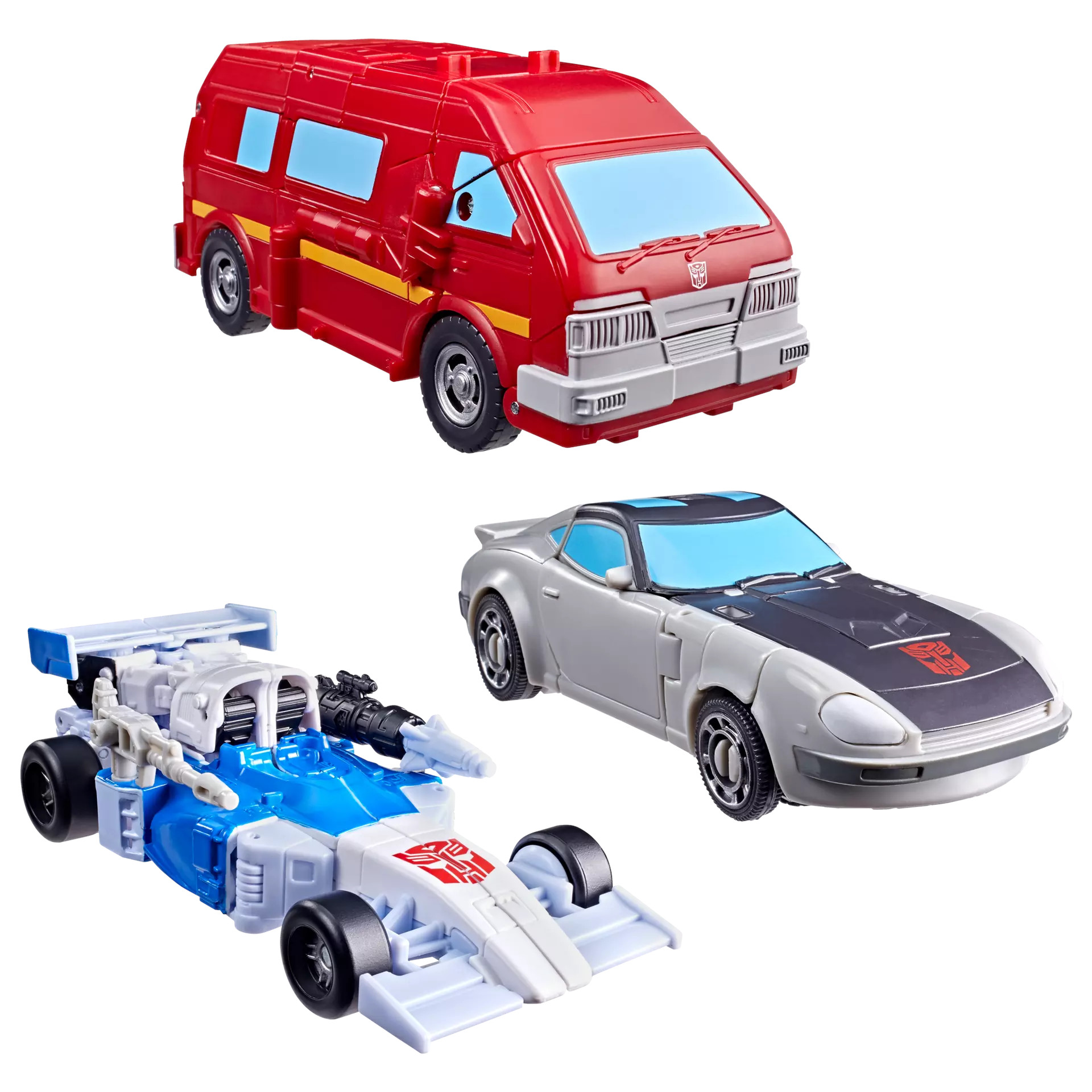 [PRZEDSPRZEDAŻ] Transformers: Mirage, Ironhide, and Bluestreak - Age of the Primes 13 -15cm