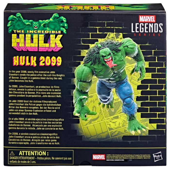 [PRZEDSPRZEDAŻ] Hulk 2099 - Marvel Legends Series 15 cm