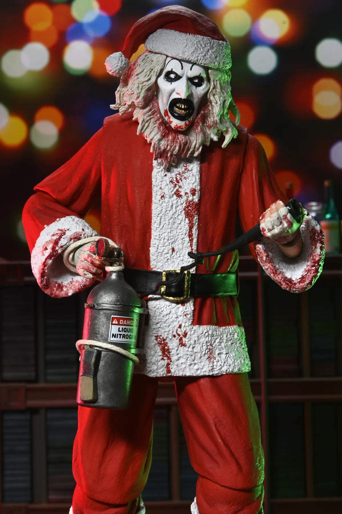 [PRZEDSPRZEDAŻ] Terrifier 3: Art The Clown Santa Suit Bloody - Ultimate 17 cm