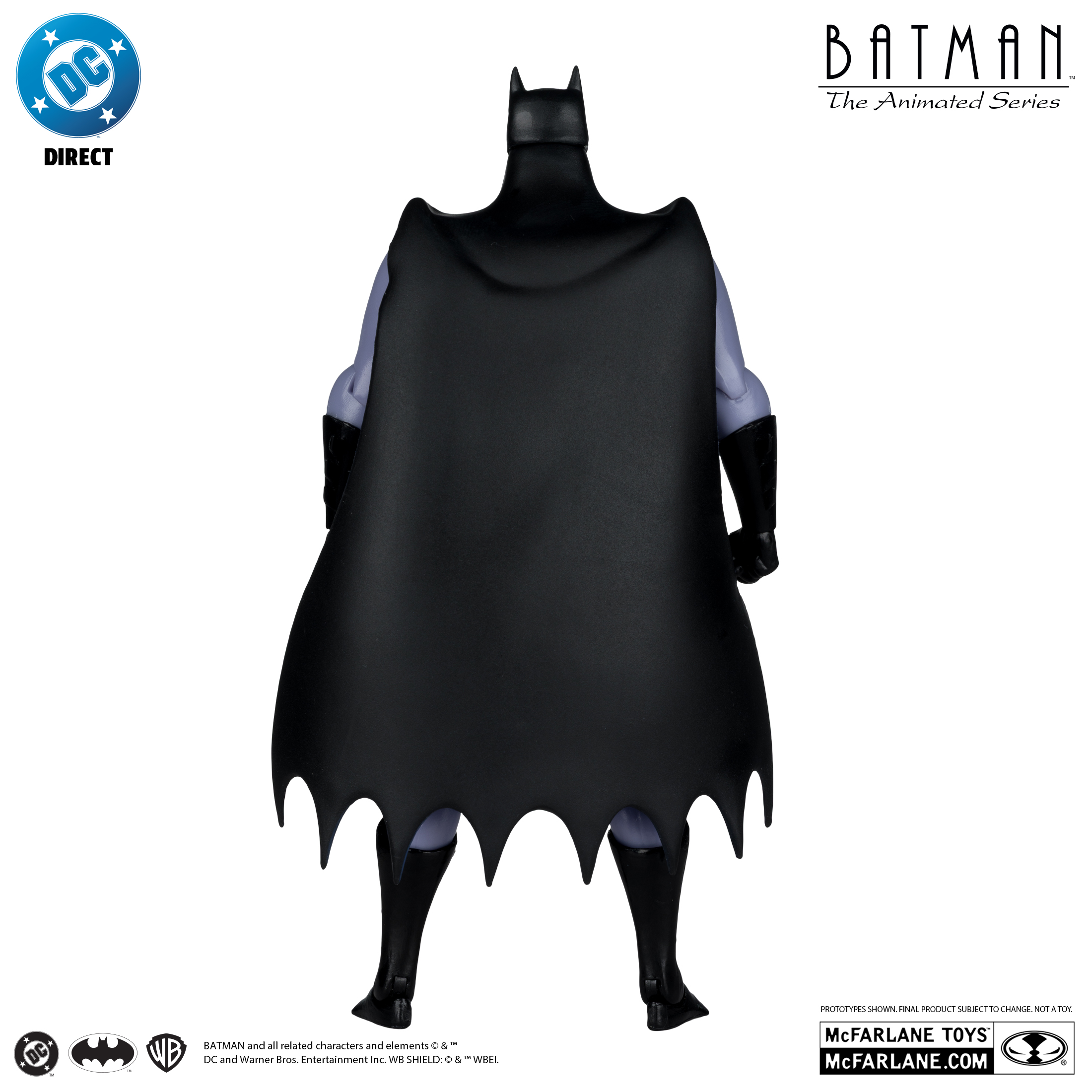 Batman: The Animated Series - Batman (with Alternate Expressions) 15 cm