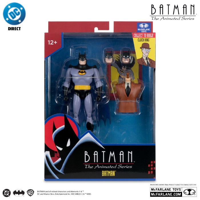 Batman: The Animated Series - Batman (with Alternate Expressions) 15 cm