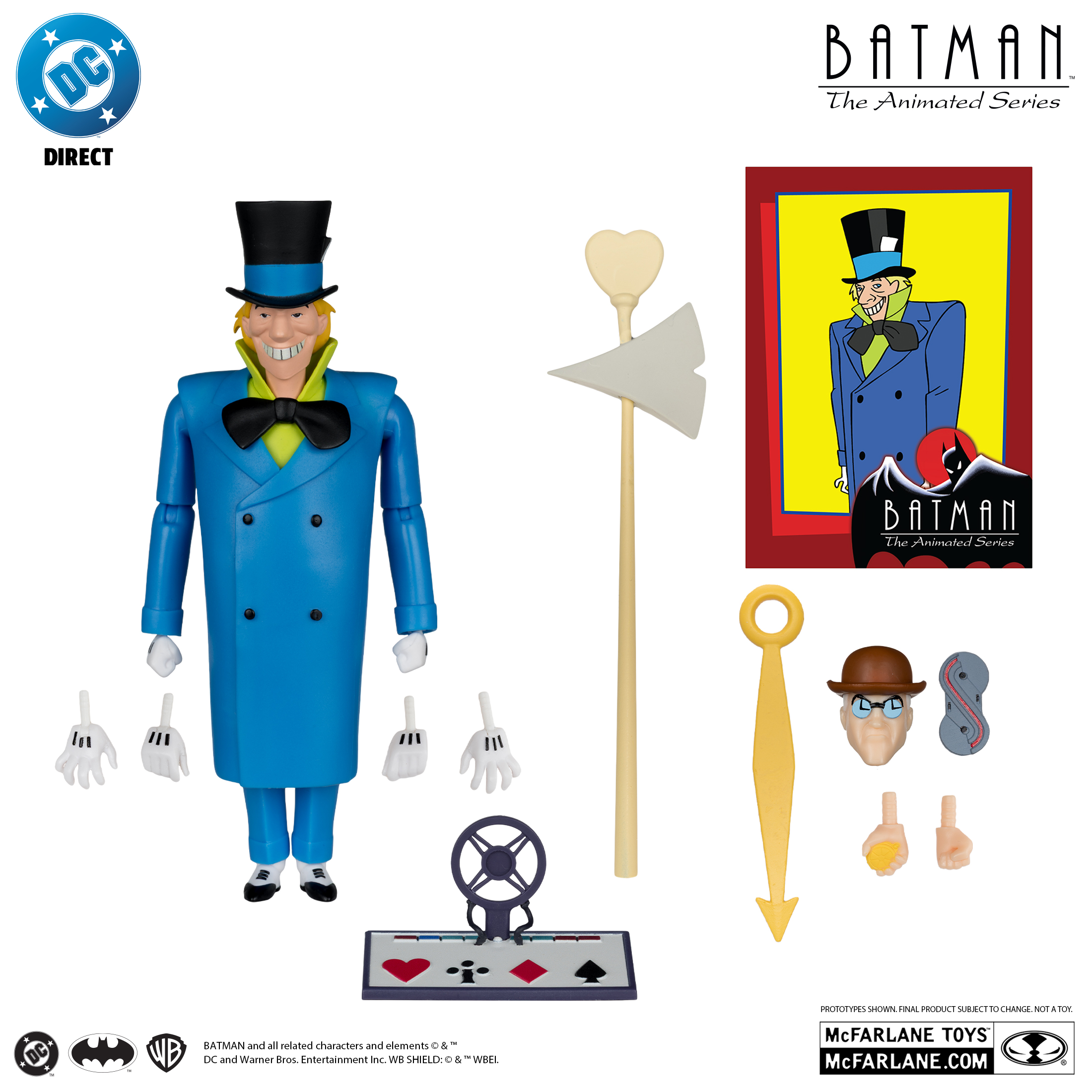 Batman: The Animated Series - Jervis Tetch (Mad Hatter) 15 cm